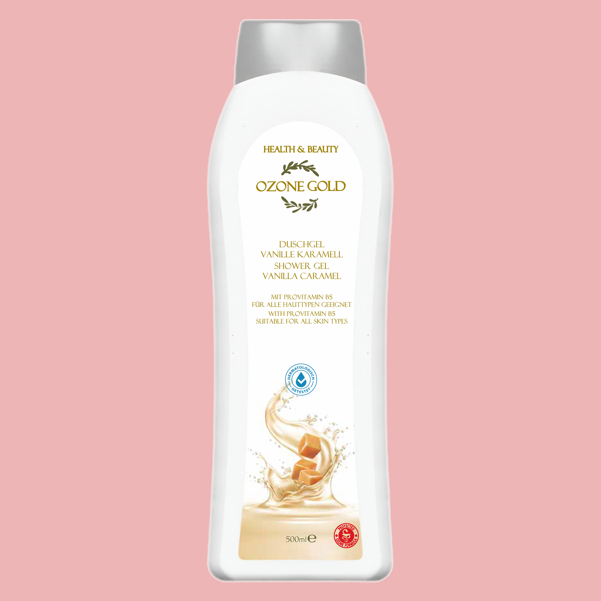 Vanilla & Caramel Shower Gel — 500ml