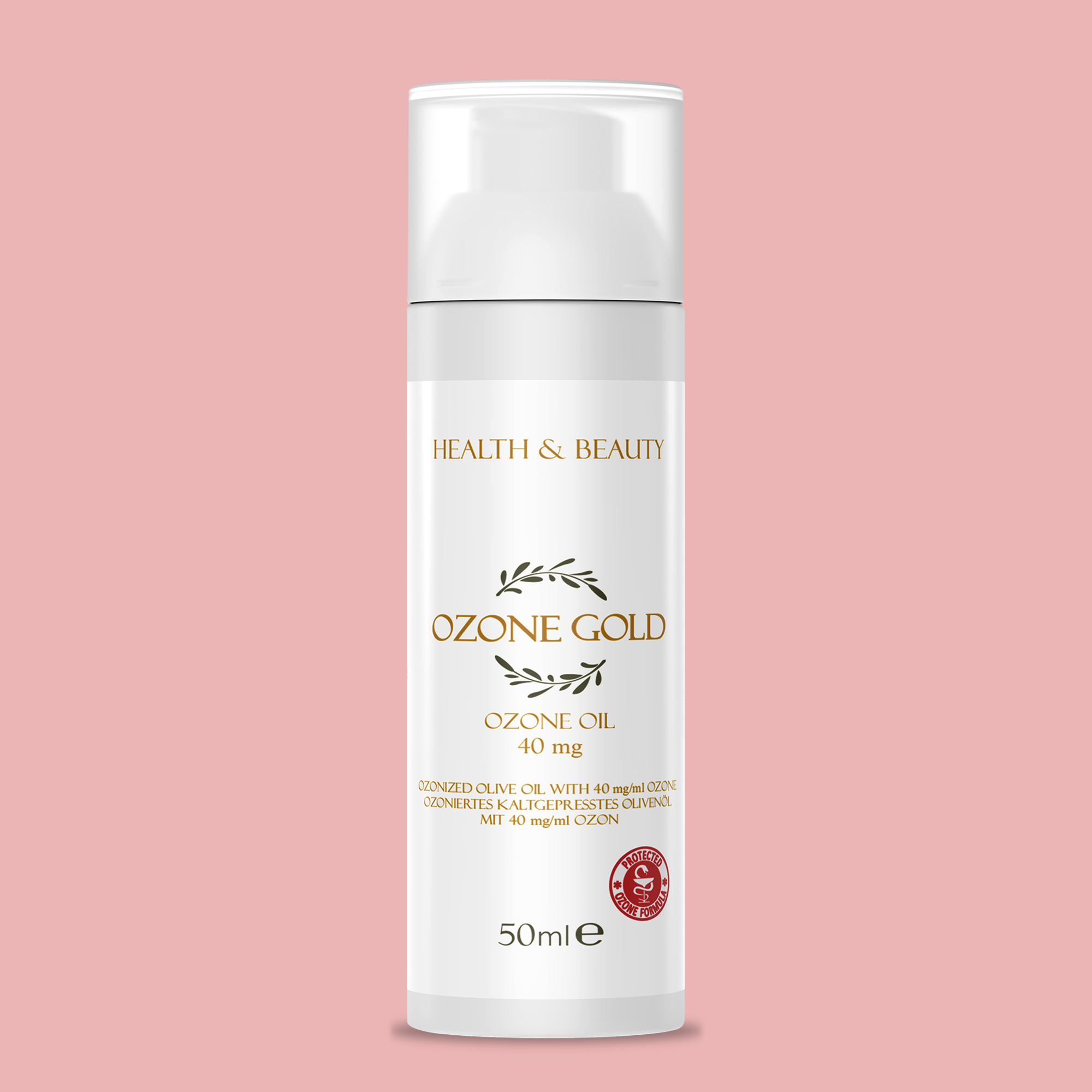 Ozonated Olive Oil 40mg — 50ml