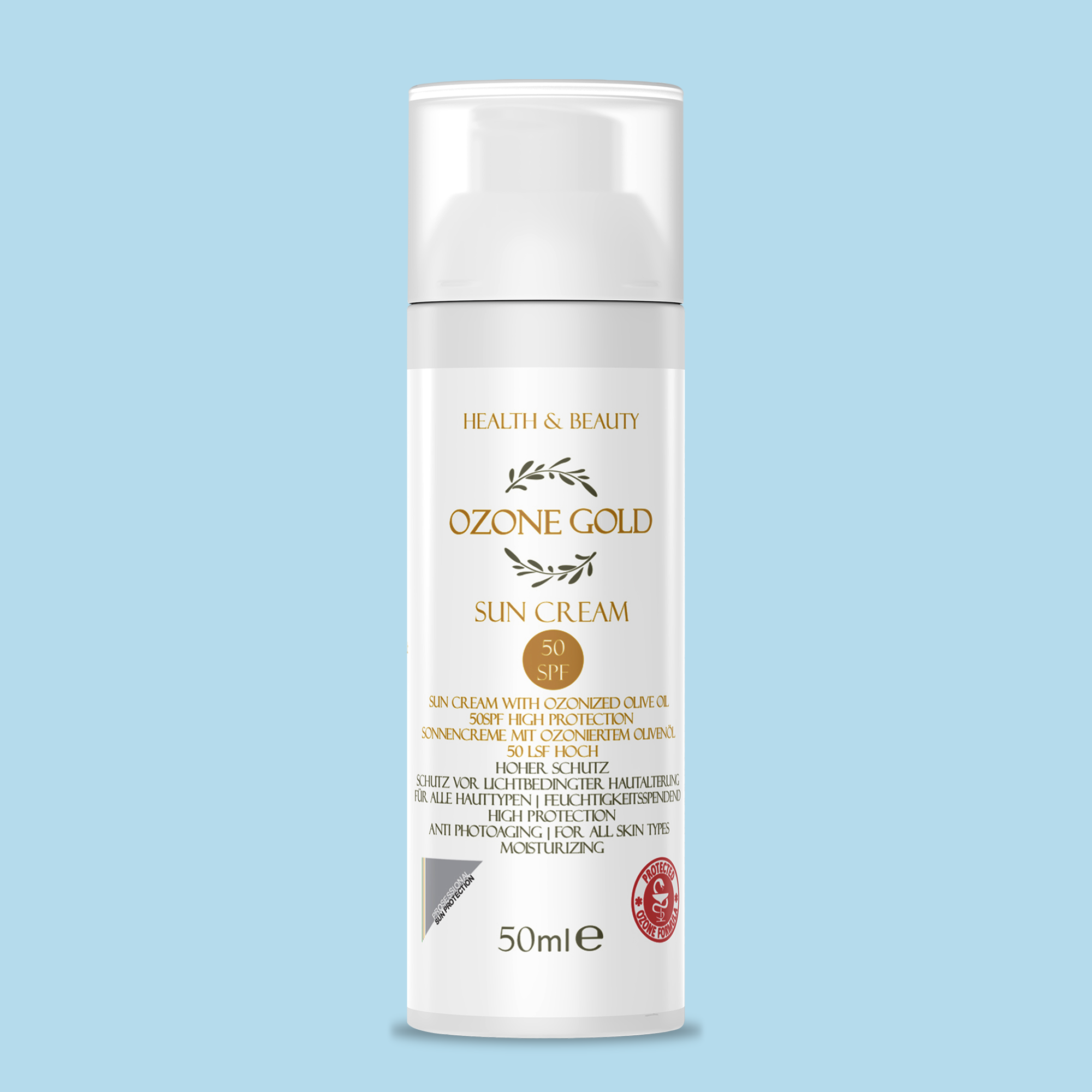 Ozone Sun Cream SPF 50 — 50ml
